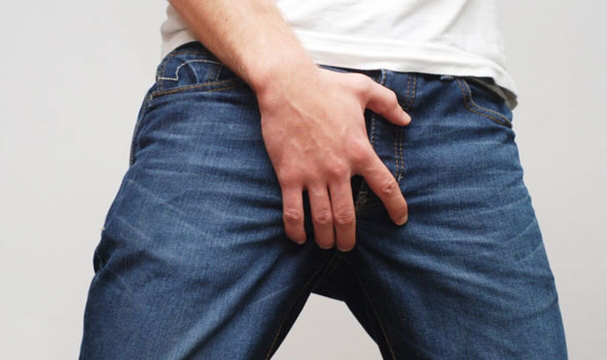 Bolečina v dimljah s prostatitisom